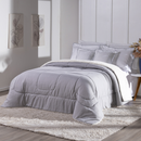 Kit Coberdrom Soft 05 Peças King cor:Cinza (3303-10)