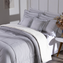 Kit Coberdrom Soft 05 Peças King cor:Cinza (3303-10)