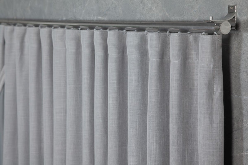 Cortina Blackout com linho 4,00x2,50 Para Trilho Suíço Cor:Palha