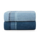 Kit 02 Toalhas de Banho Avulsas Bossa Tons de Azul