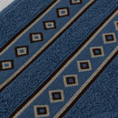 Kit 02 Toalhas de Banho Avulsas Bloom Azul e Amarelo