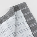 Kit 02 Panos de Copa Chess Xadrez Felpudo Cinza