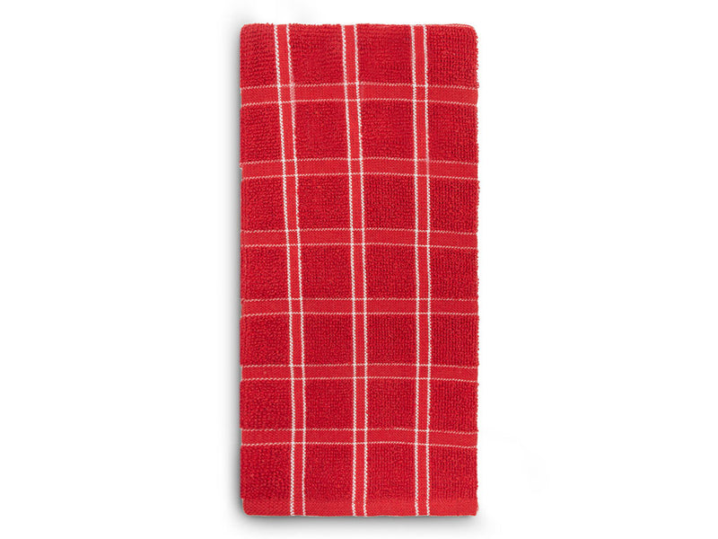 Kit 02 Panos de Copa Chess Xadrez Felpudo Vermelho