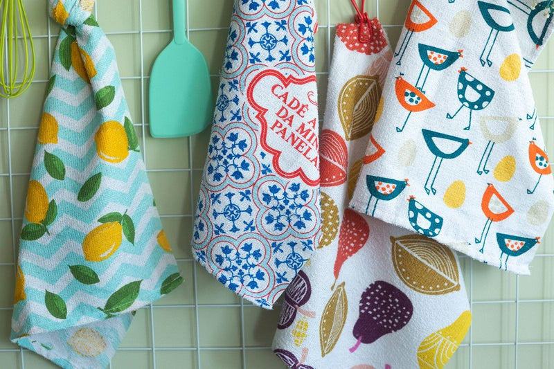 Kit Pano de Copa Seca Mais 10 Unidades Cores Variadas