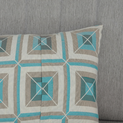 Capa Para Almofada Marrocos 1 Peça 55cm x 33cm 60% Algodão / 40% Poliéster Te