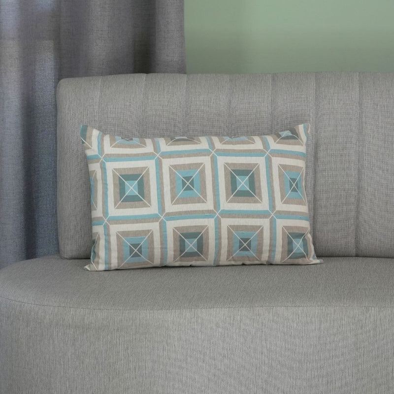 Capa Para Almofada Marrocos 1 Peça 55cm x 33cm 60% Algodão / 40% Poliéster Te