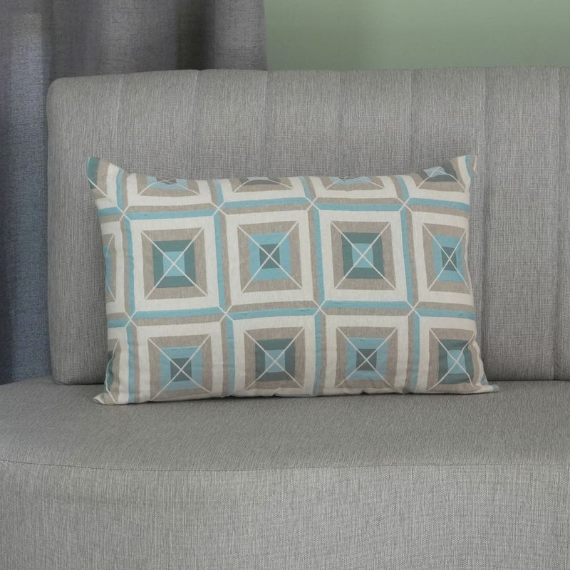 Capa Para Almofada Marrocos 1 Peça 55cm x 33cm 60% Algodão / 40% Poliéster Te