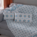 Kit Xale Para Sofá Com Franja Marrocos 5 Peças 1,35 x 1,35 60% Algodão / 40%