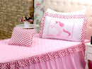 Colcha Solteiro Unicórnio 03 pçs