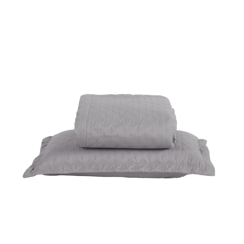 Kit Cobre Leito Matelado Dupla Face Attuale 2 Peças Solteiro 100% Poliéster -