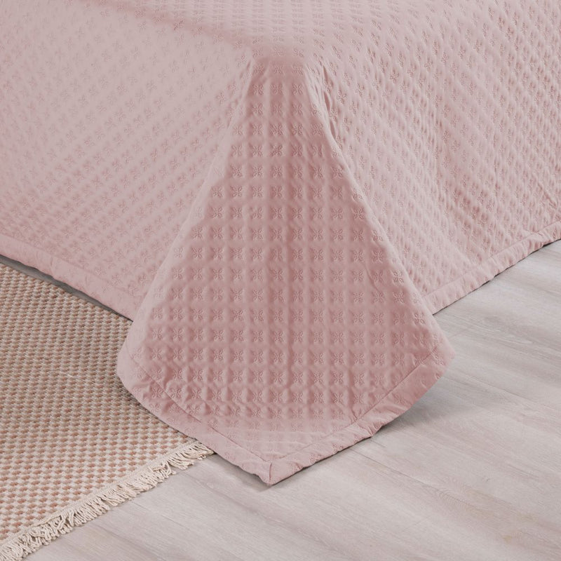 Kit Cobre Leito Matelado Dupla Face Attuale 3 Peças Casal 100% Poliéster - Ros