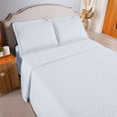 Kit Cobre Leito Matelado Dupla Face Attuale 3 Peças King 100% Poliéster - Bran