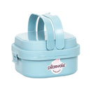 Marmita Com 2 Compartimentos, Travas e Alças Plasvale Azul
