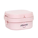 Marmita Com 2 Compartimentos, Travas e Alças Plasvale Rosa