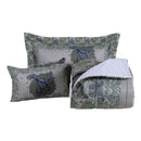 Kit Edredom Solteiro 4 Peças Boy 300 Fios Micropercal Estampado Completo