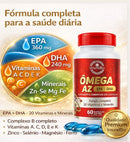 Ômega 3 Multivitamínico A-Z EPA DHA 1400mg 60 Cápsulas