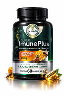 Super Imune Plus com Própolis Vitaminas e Minerais 60 Cápsulas