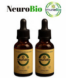 Kit 2 NeuroBio Memória Foco e Concentração 30ml ImuneBio