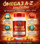 Ômega 3 Multivitamínico A-Z EPA DHA 1400mg 60 Cápsulas