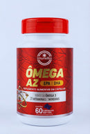 Ômega 3 Multivitamínico A-Z EPA DHA 1400mg 60 Cápsulas
