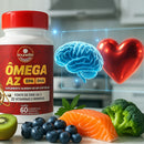 Ômega 3 Multivitamínico A-Z EPA DHA 1400mg 60 Cápsulas