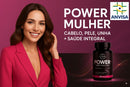 Power Mulher Cabelo Pele Unha com Biotina 60 Cápsulas