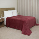 Manta Cobertor Fleece Casal Queen 2,20x2,40 m Textura Bolinha