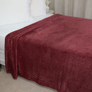 Manta Cobertor Fleece Casal Queen 2,20x2,40 m Textura Bolinha