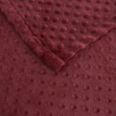 Manta Cobertor Fleece Casal Queen 2,20x2,40 m Textura Bolinha