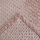 Manta Cobertor Fleece Casal Queen 2,20x2,40 m Textura Bolinha Macia
