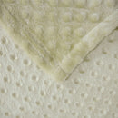Manta Fleece Casal Queen 2,20x2,40 m Textura Bolinha Macia