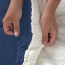 Coberdrom Solteiro Dupla Face Soft e Sherpa Carneiro 230x170 cm 100% Poliéster