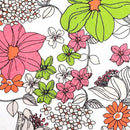 Kit Quarteto Sousplat Jardins da Nina 35cmx35cm